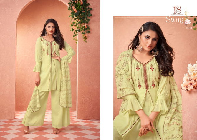 Swag By 18 Attitude 1001-1007 Readymade Salwar Suits Catalog